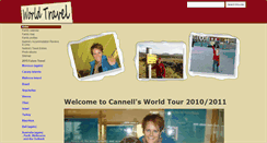 Desktop Screenshot of nadinesworldtravel.darrencannell.com